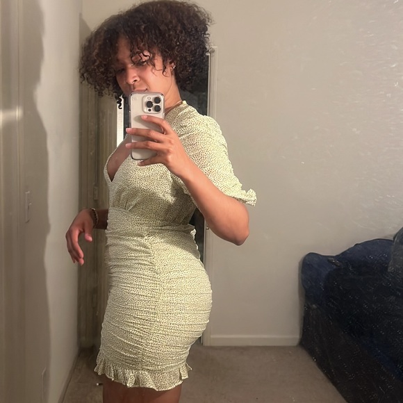 Speckle pattern dress - Picture 2 of 9